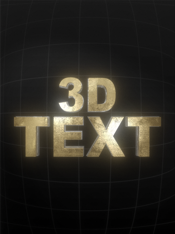 3D Text's